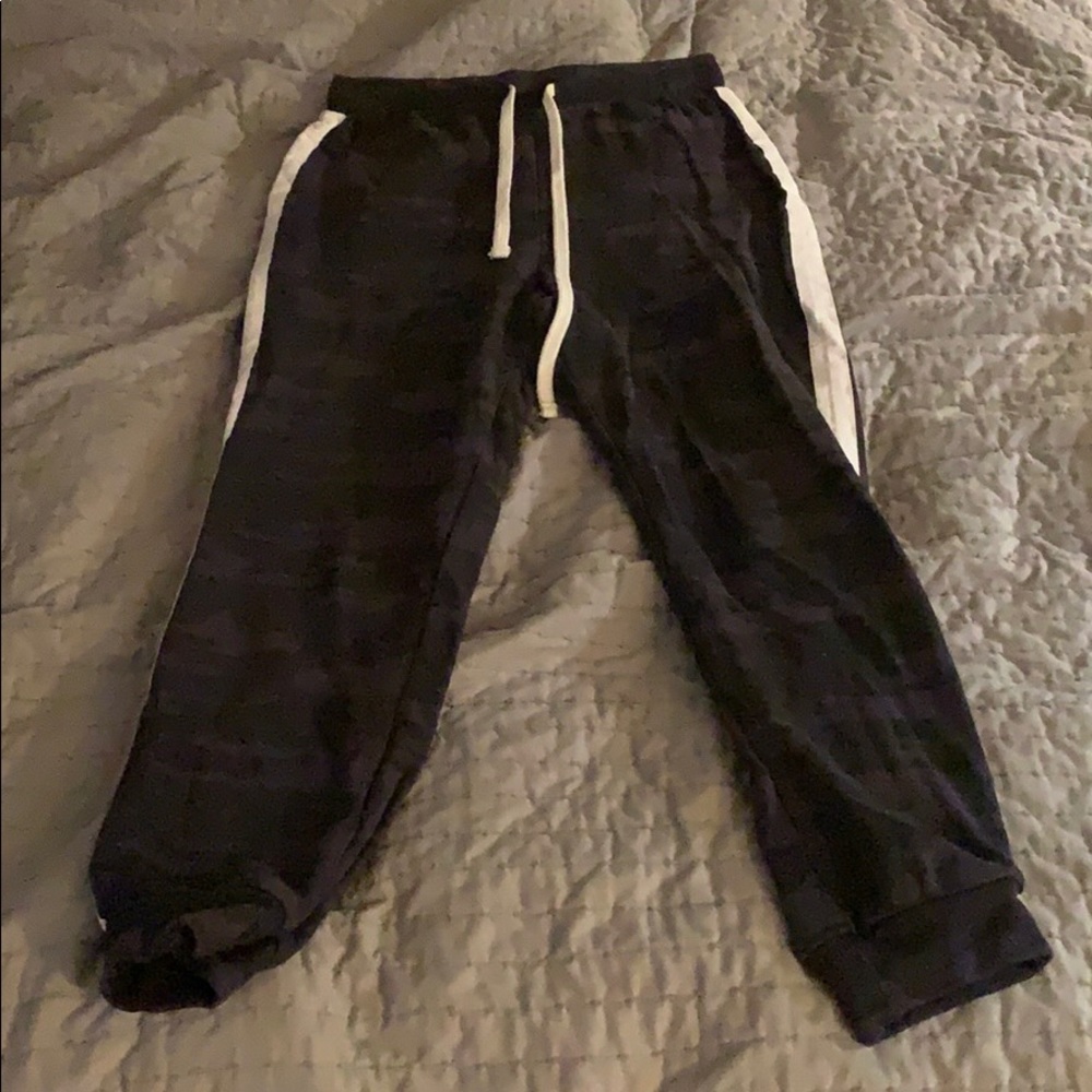Blue camo joggers